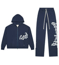 Godspeed OG Logo Sweatsuit V2 Navy/Silver