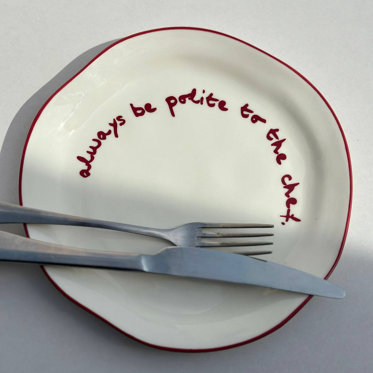 MÆGEN Statement Plate: Chef