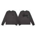 Stussy Signature Script Waffle Knit Long Sleeve Tee