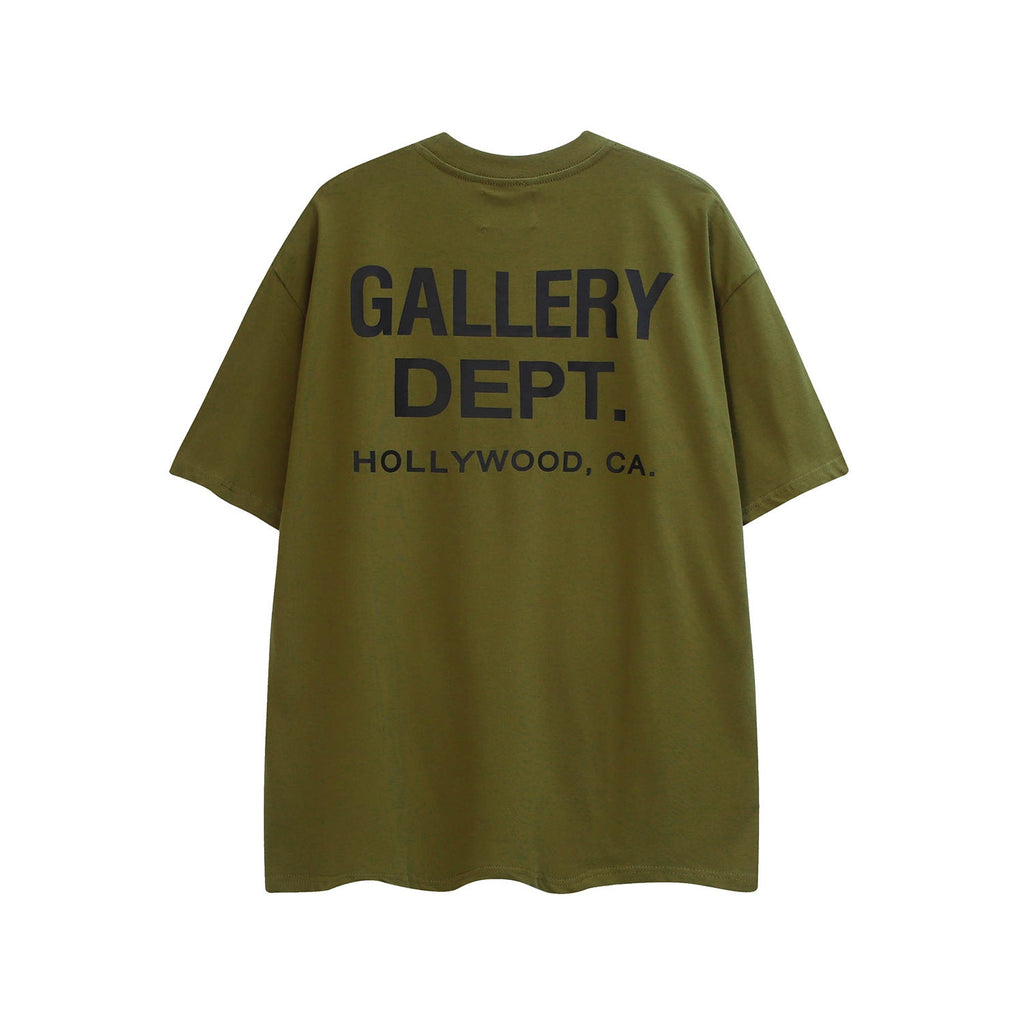 Gallery Dept T Shirts Summer Vintage Los Angeles Gallery Dept Summer Letter Printing Men and Women