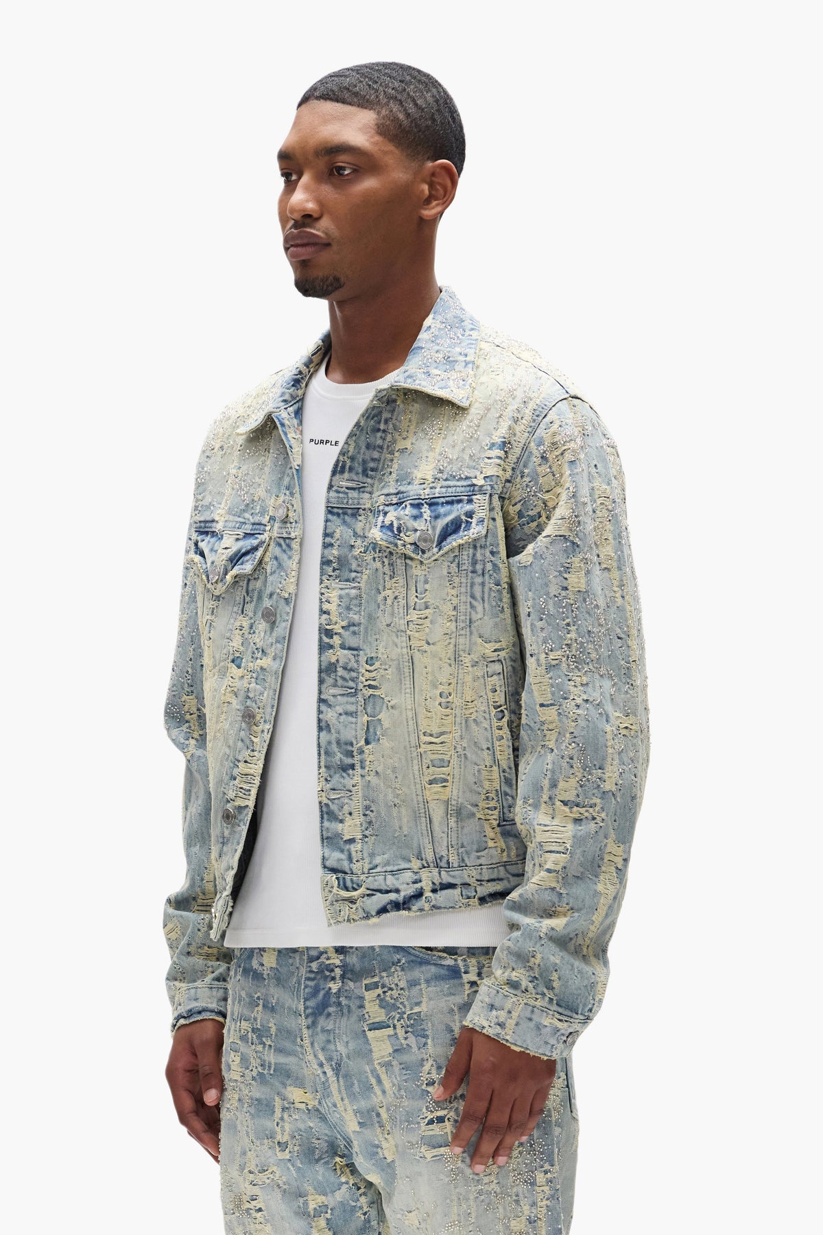 Beaded Destroy Jacket