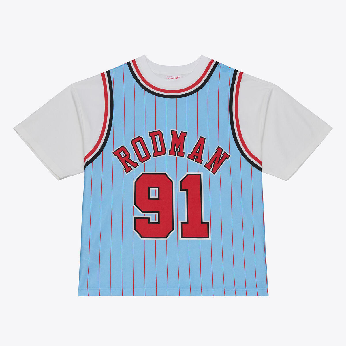M&N NBA Chicago Bulls 1995 Dennis Rodman Best In Class Short Sleeve Jersey Tee