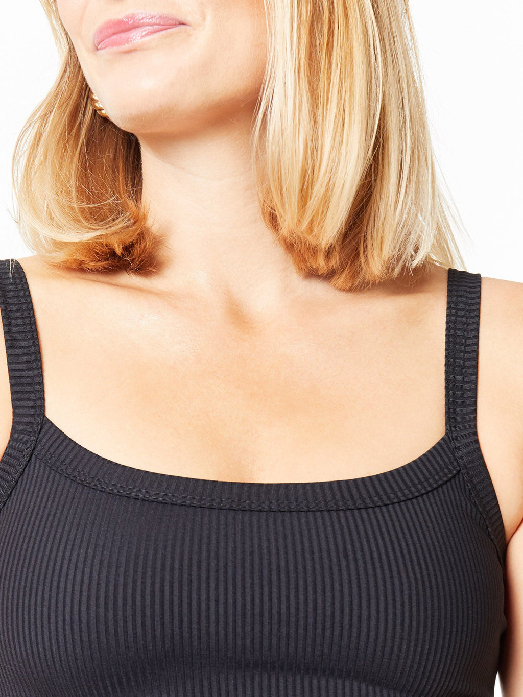 RIBBED BRALETTE