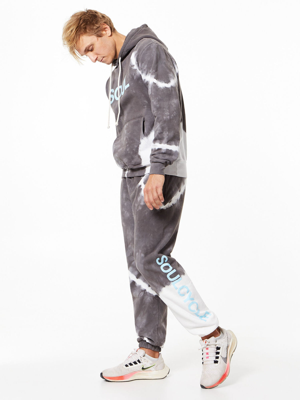 BILLIE SWEATPANT GREYWHITE