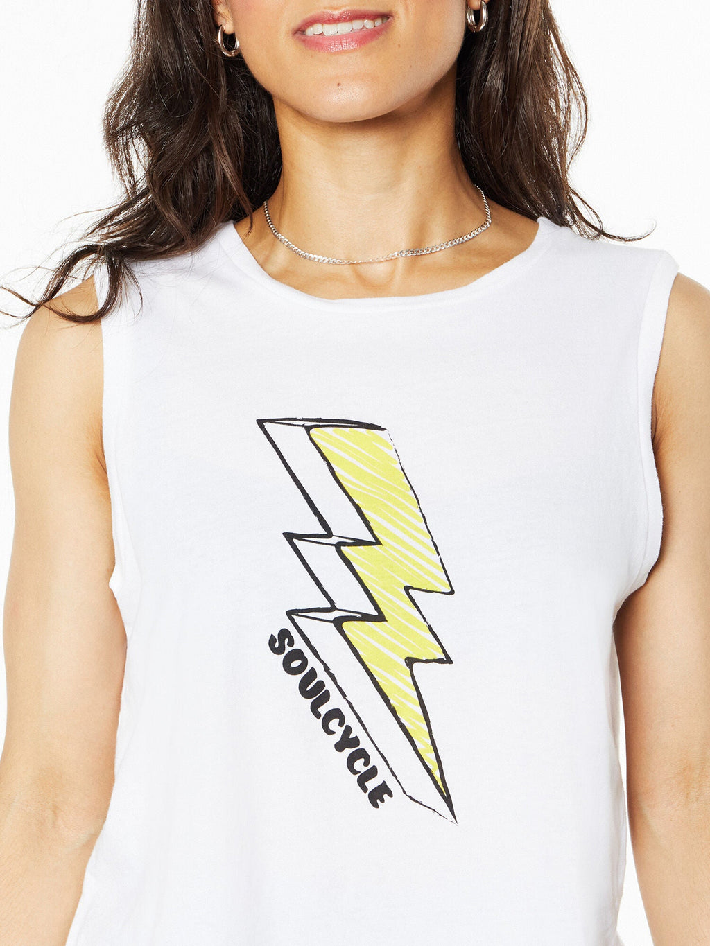 RENEE CROP TANK WHITE