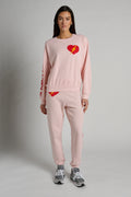 Bolt Heart Crew Sweatshirt Relaxed