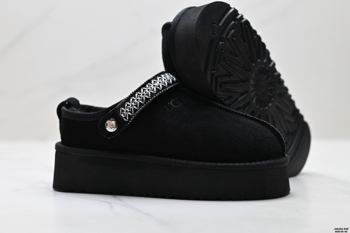 UGG Tazz Shearling Platform Slip-Ons