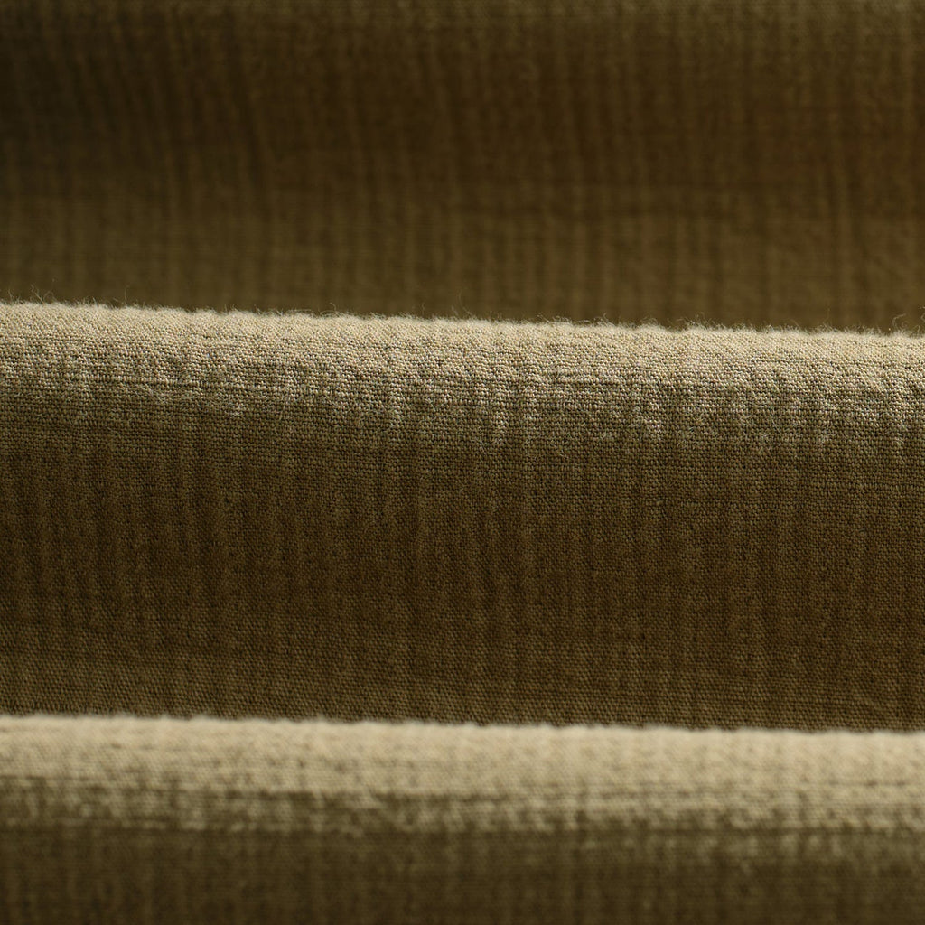 Wax London Eldon Jacket Cotton Linen Crinkle: Khaki
