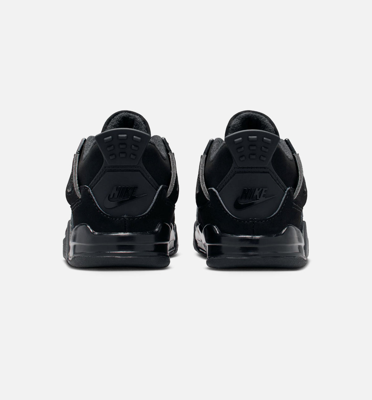 Air Jordan 4 Retro Black Cat – Infant & Toddler Lifestyle Shoe | Black/Light Graphite