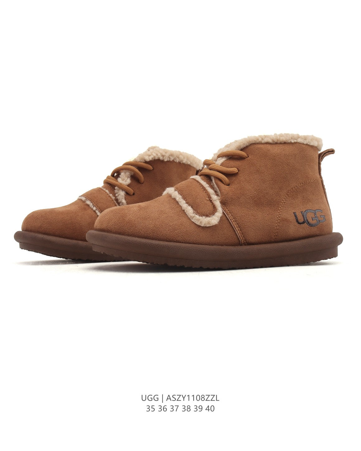 UGG Mid-Height Sheepskin Snow Boots