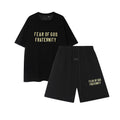 FW24 FRATERNITY T-Shirt / Shorts / Set - Black