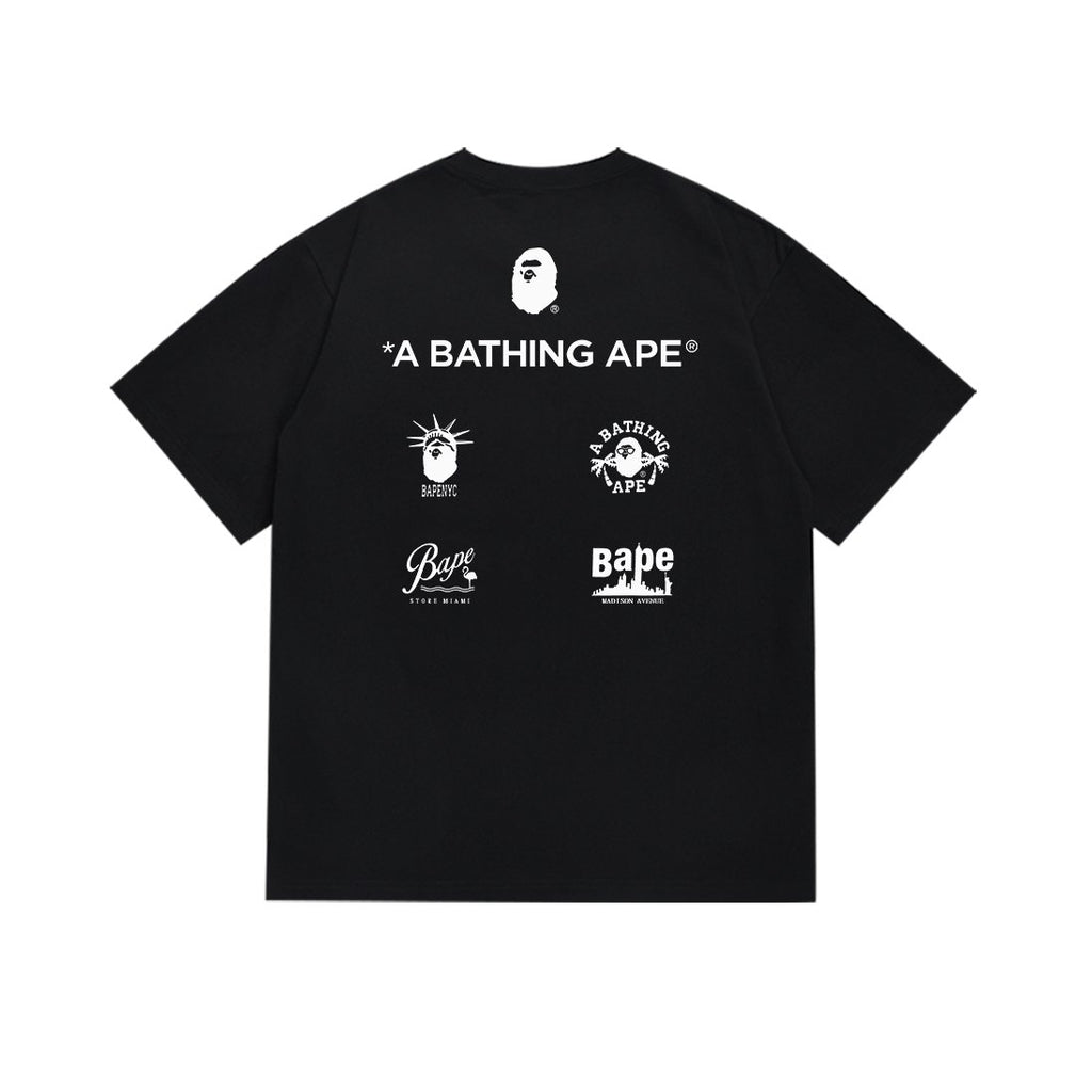 BAPE Front & Back Graphic T-Shirt