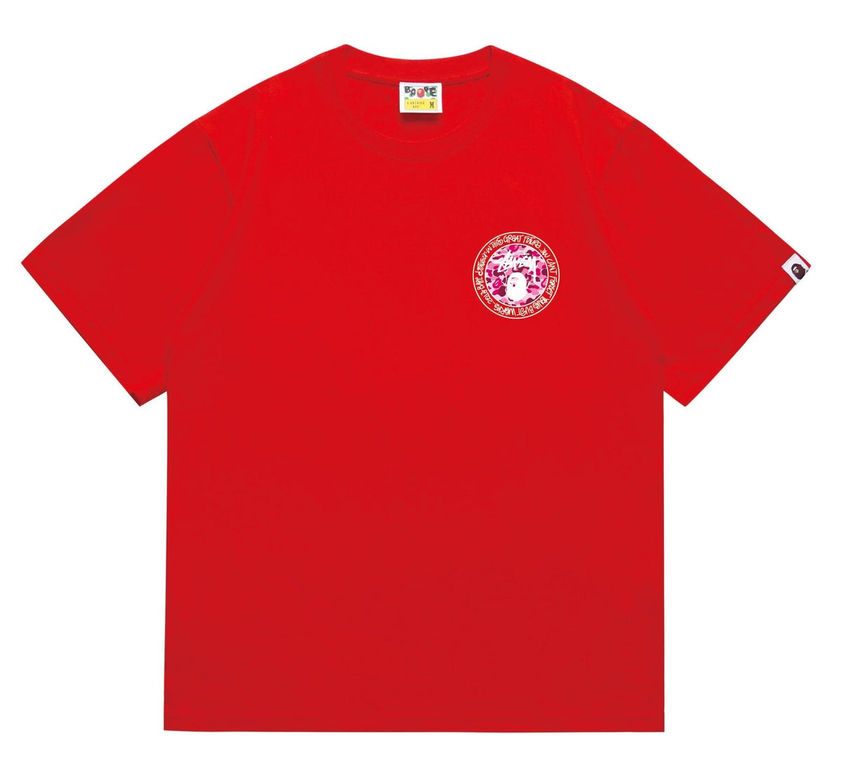 BAPE Light Circular Graphic Short-Sleeve T-Shirt