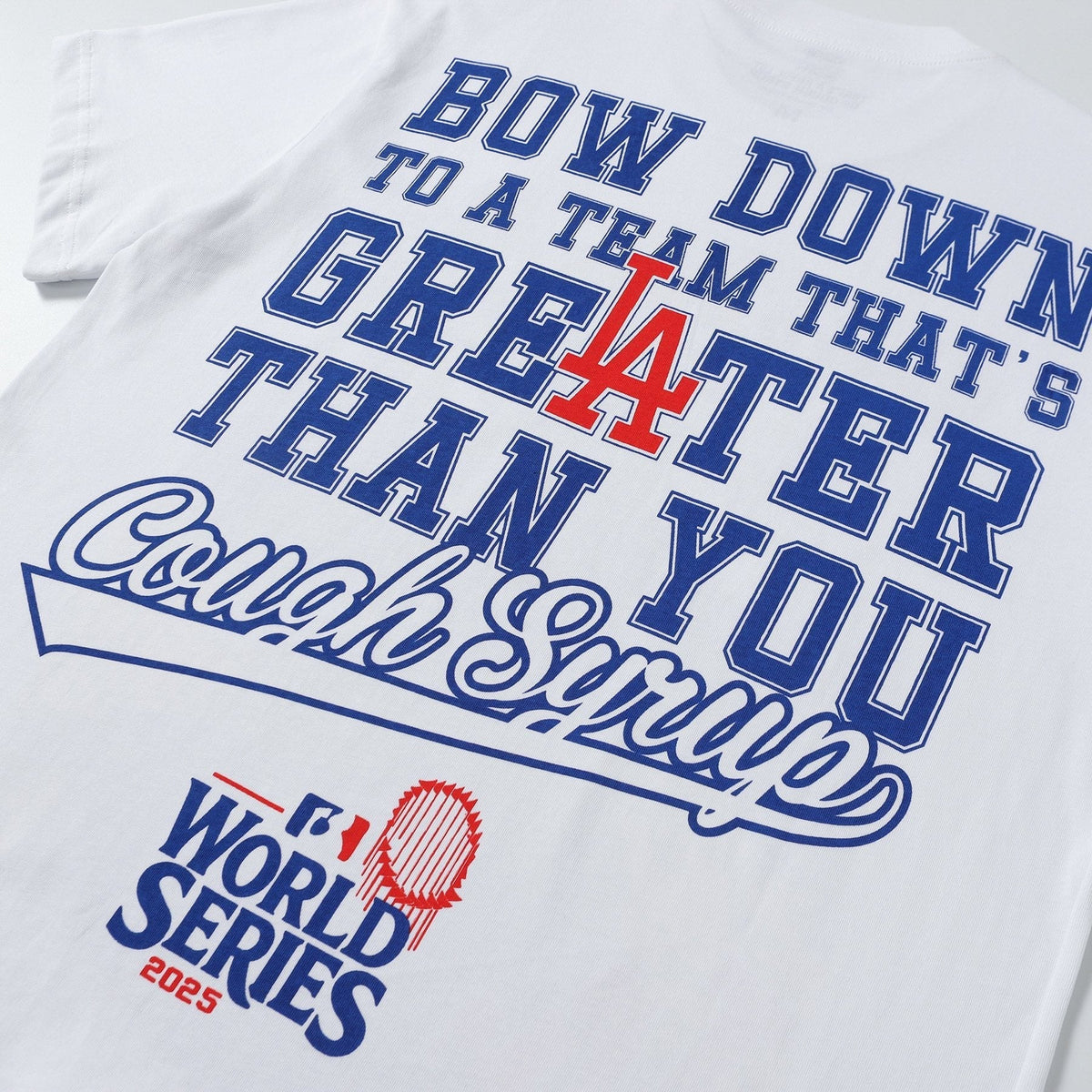 THAT'S A AWFUL LOT OF COUGH SYRUP Baseball Graphic T-Shirt