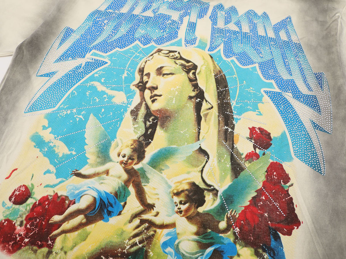 FIRST ROW A Sacred Vow Angel Graphic T-Shirt