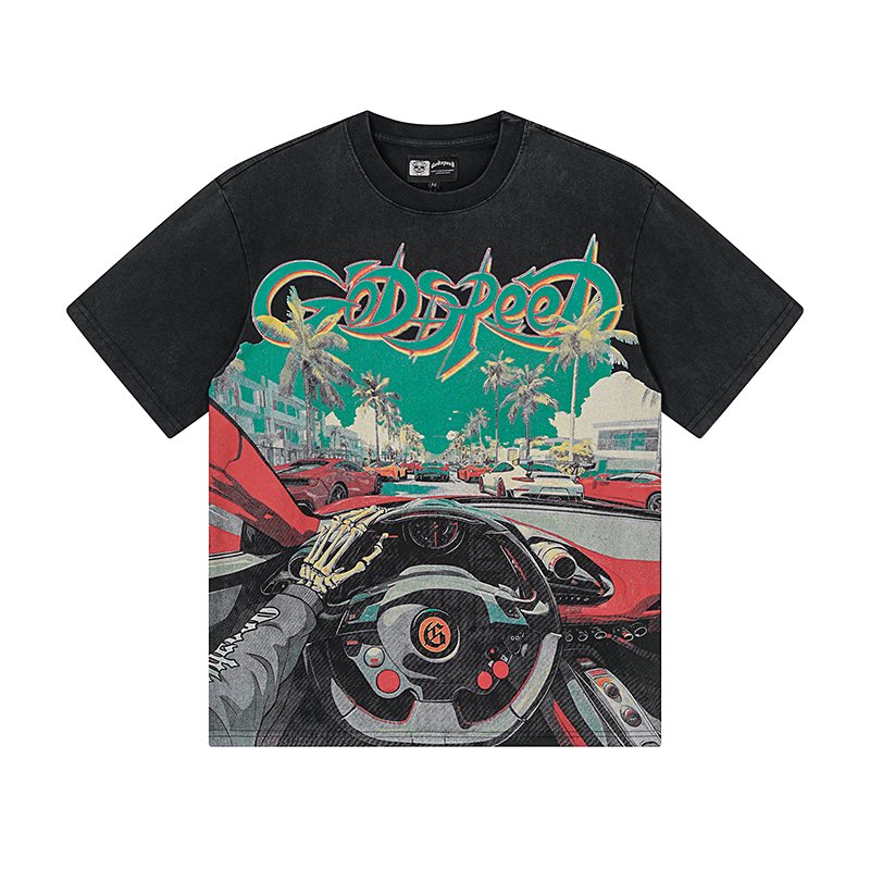 Godspeed Anti Basel Miami Graphic T-Shirt