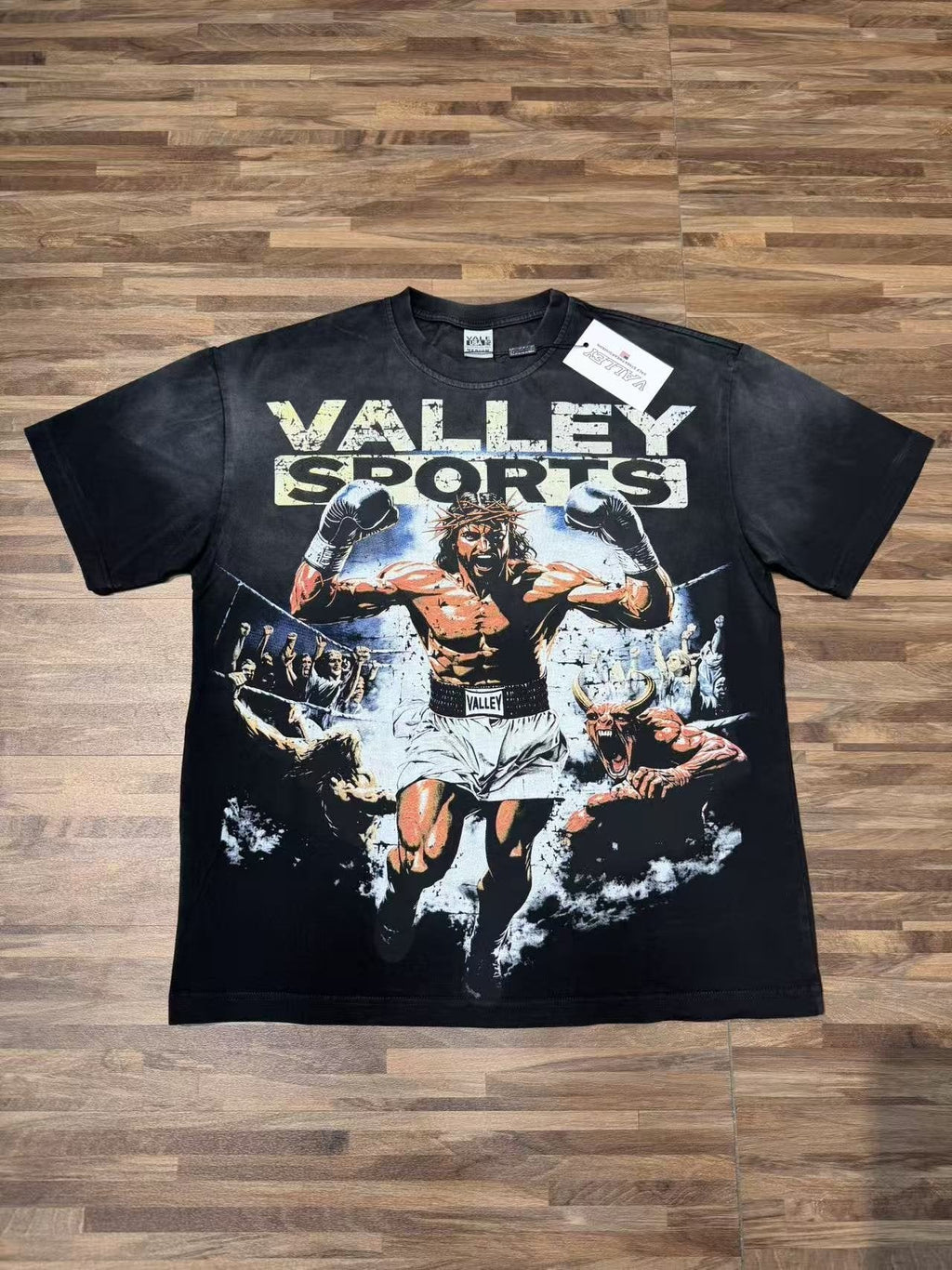 VALLEY Boxing Before Death Graphic T-Shirt