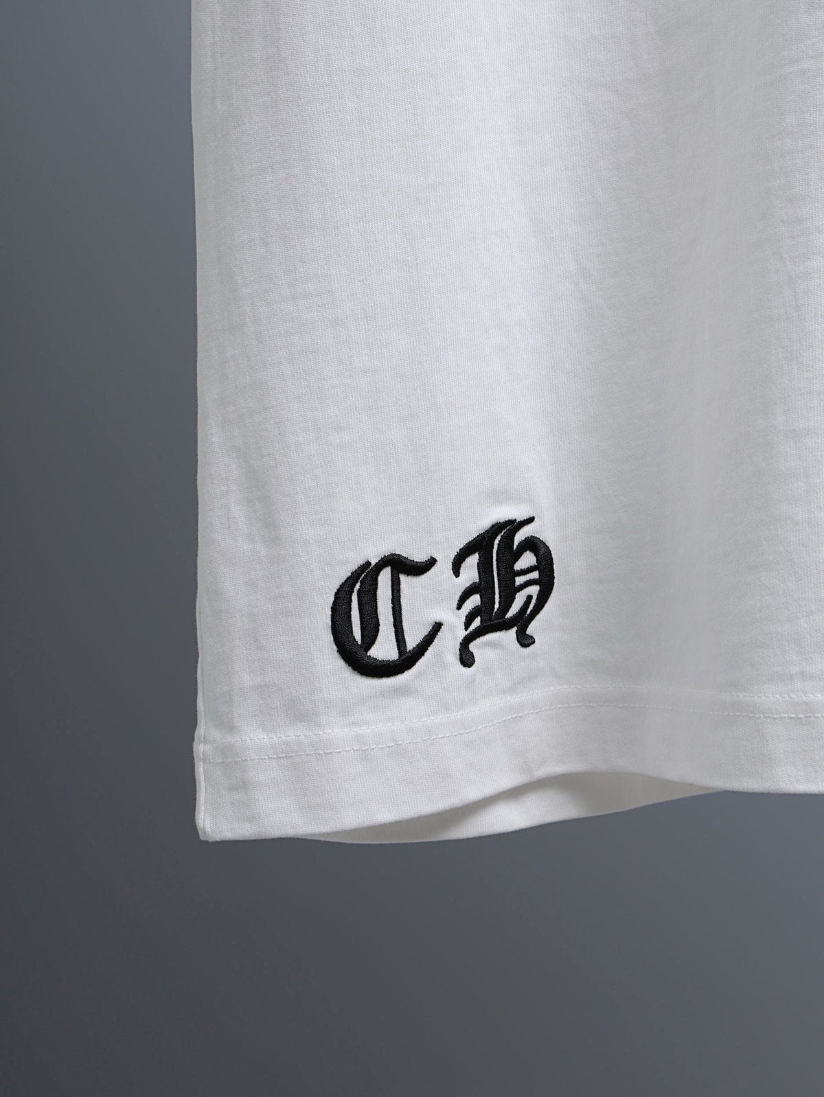 Chrome Hearts Floral Gothic Graphic T-Shirt