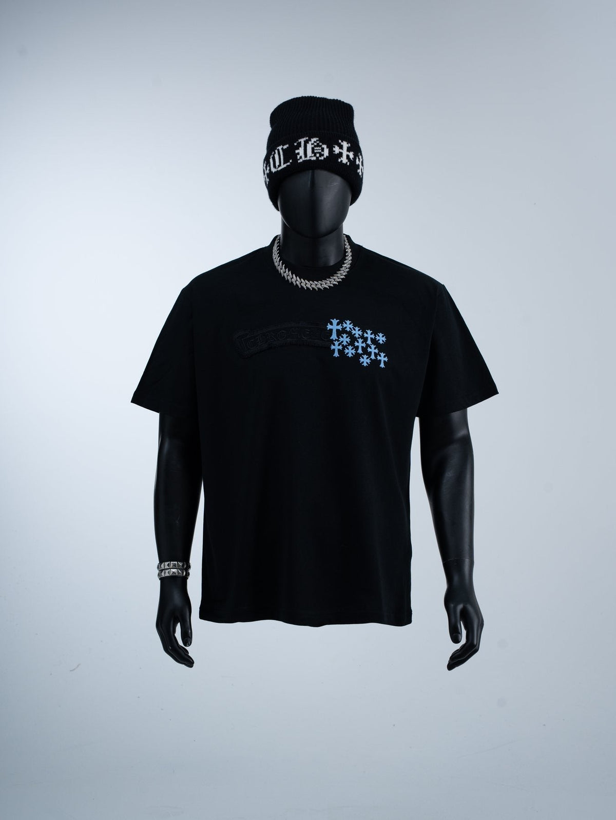 Chrome Hearts Star Cross Graphic T-Shirt