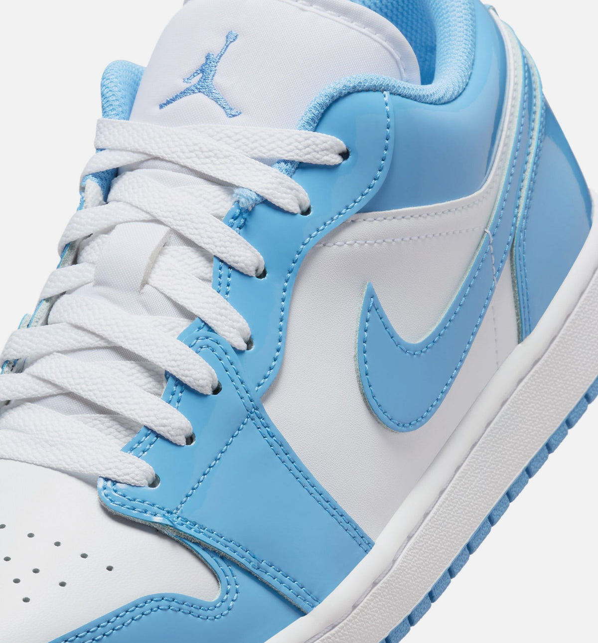 Air Jordan 1 Retro Low 'Legend Blue' - Men's Lifestyle Sneaker (Legend Blue/White)