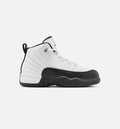 Air Jordan 12 Retro Taxi Preschool Lifestyle Shoes - White/Black/Taxi Yellow