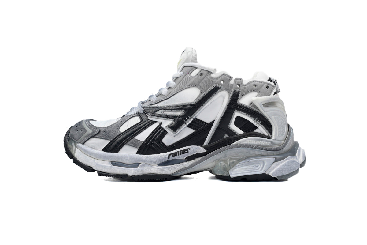 Balenciaga Runner Grey White Black 772774W3RNY9012