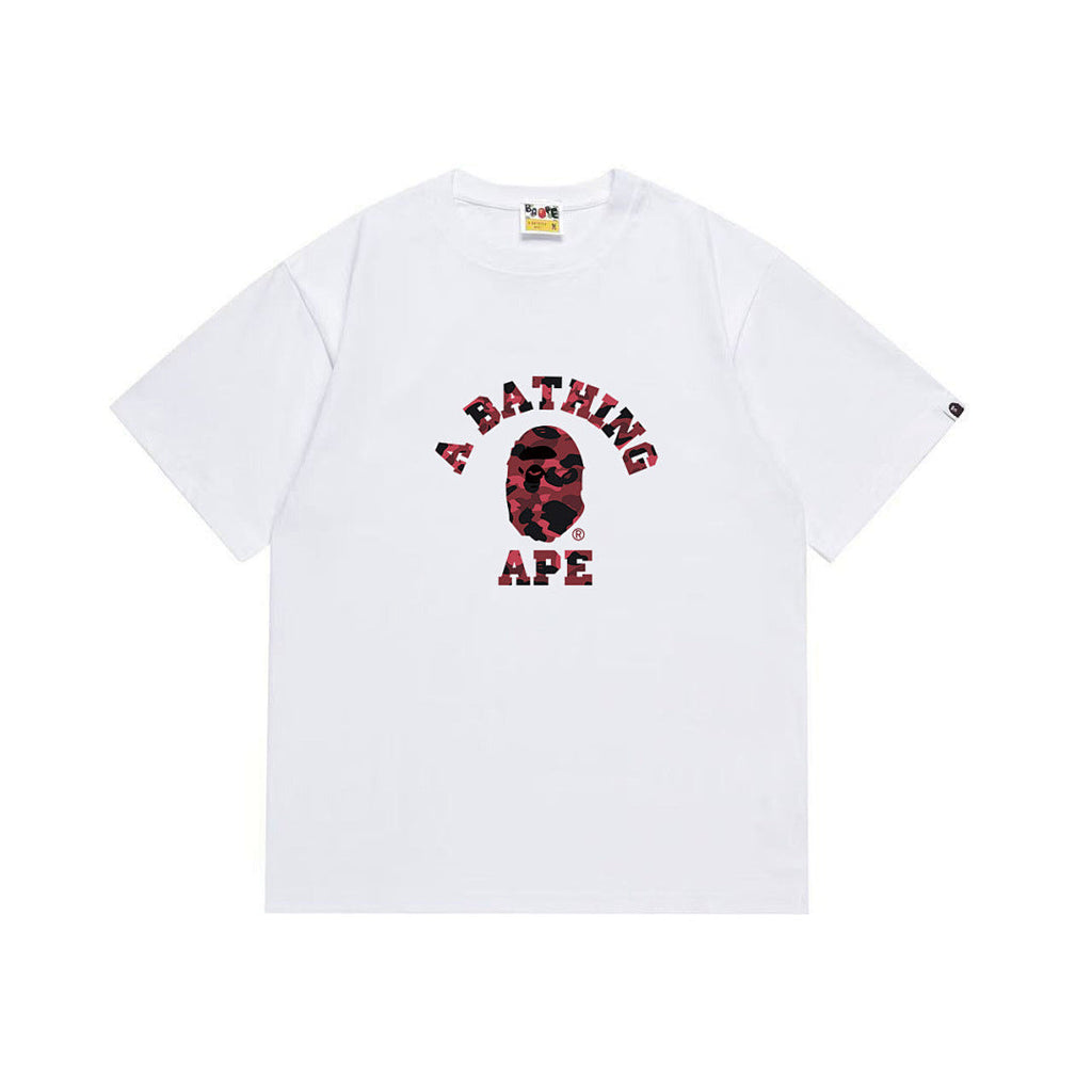 BAPE Ape Head Graphic Streetwear T-Shirt