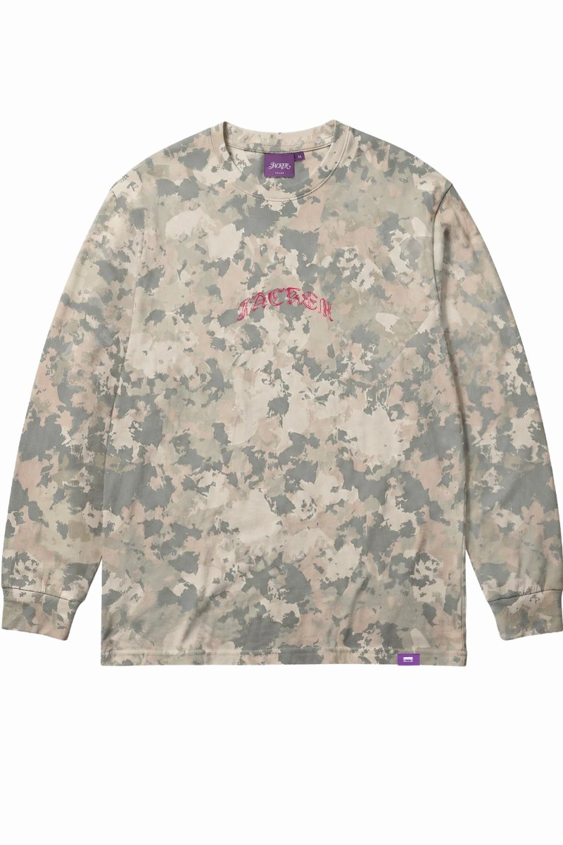 JACKER N°1890 L/S T-SHIRT Camo