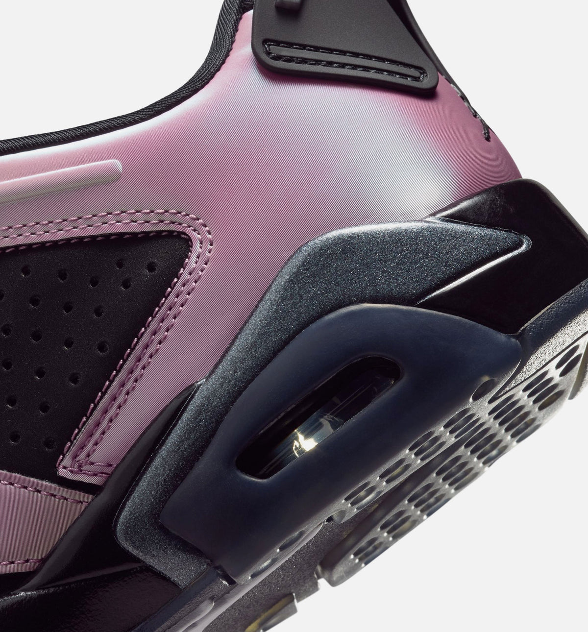 Air Jordan 6 Retro Low "Metamorphosis" Women's Lifestyle Shoes - Black / Desert Berry