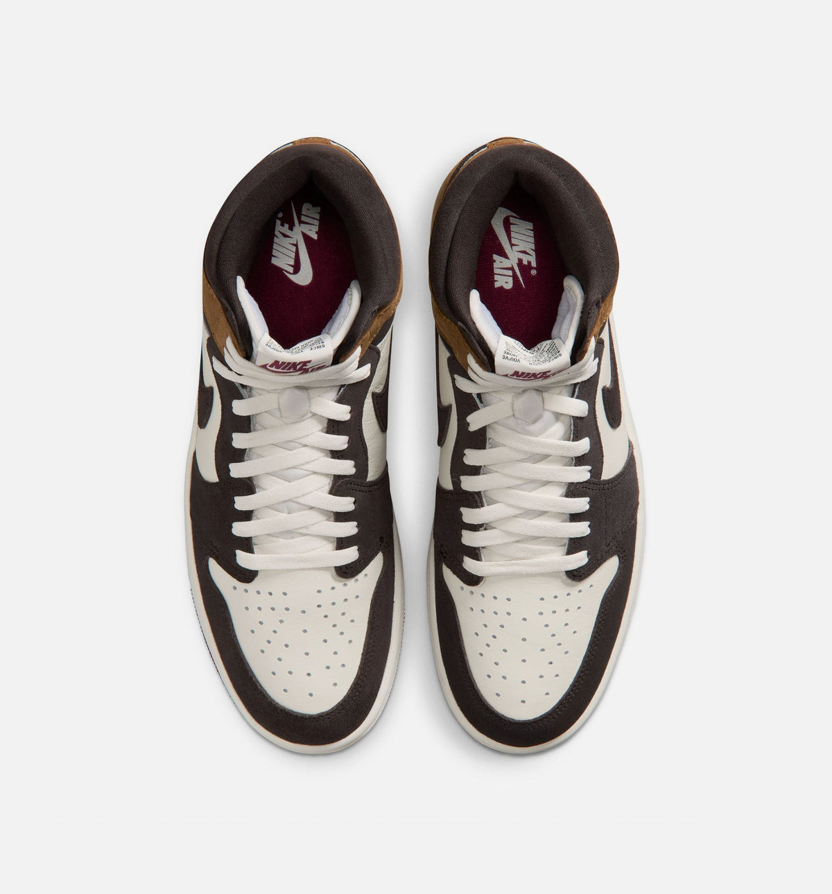 Air Jordan 1 Retro High OG "Love Letter" Men's Shoe – Shadow Brown/Team Red/Light British Tan