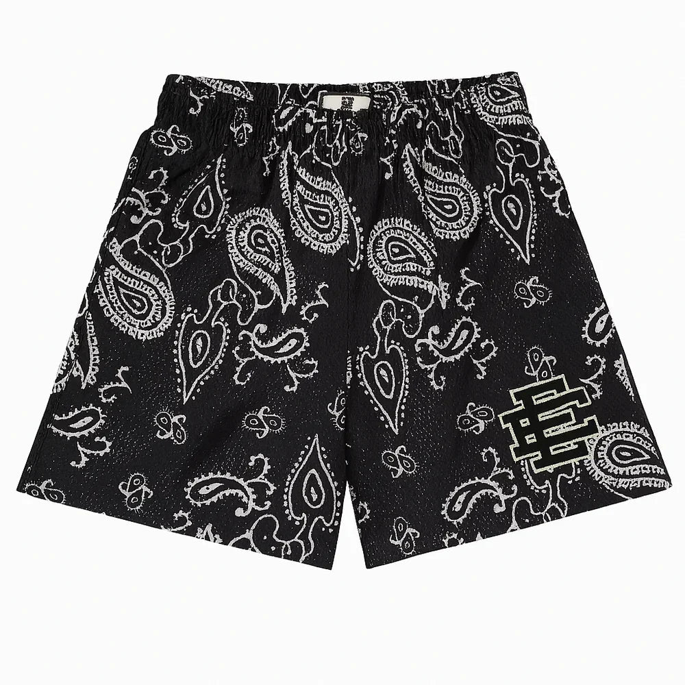Eric Emanuel EE Basic Short Black Paisley