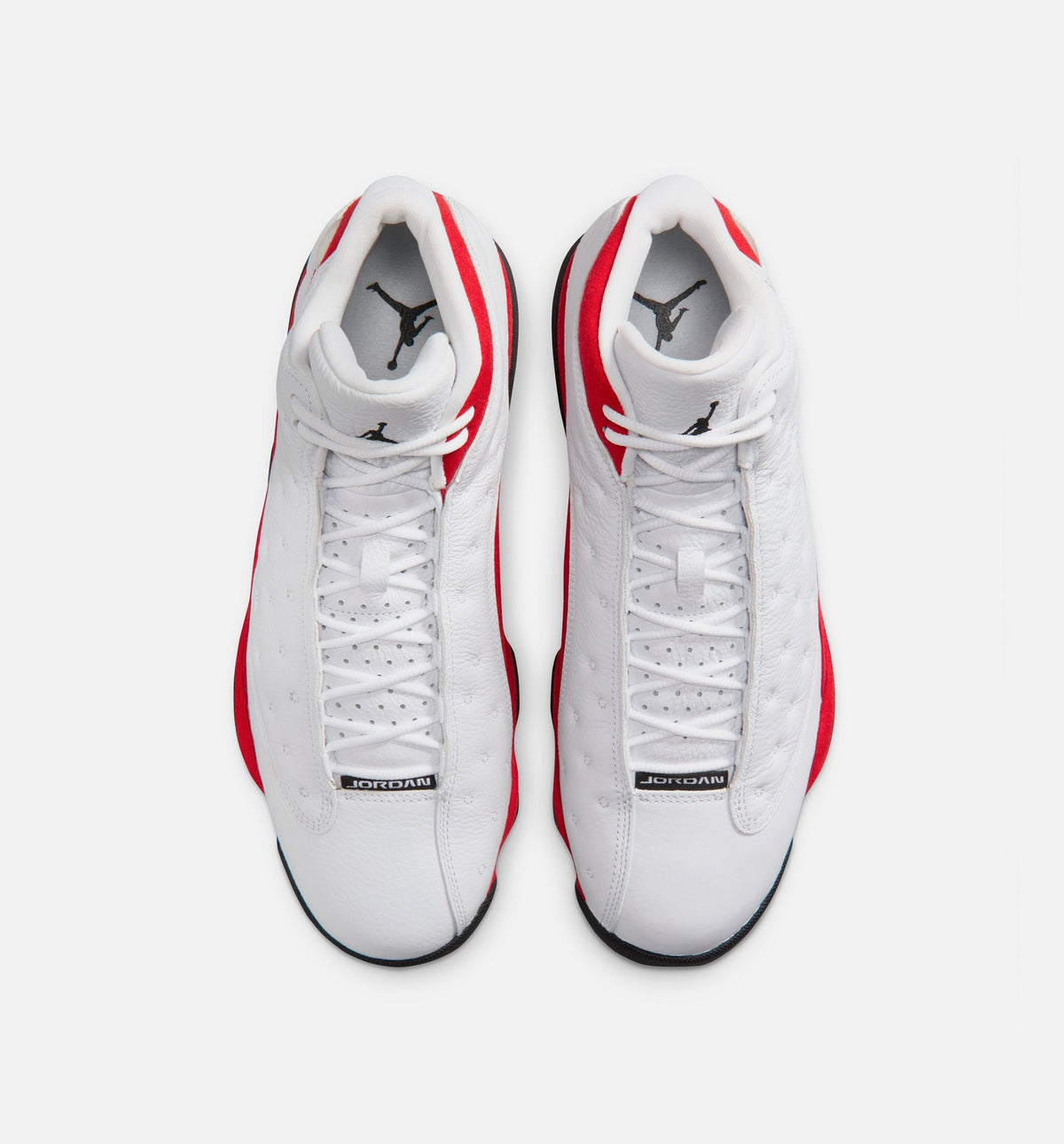 Air Jordan 13 Retro 'White and University Red' - Men's Lifestyle Sneaker (White/Black/True Red)