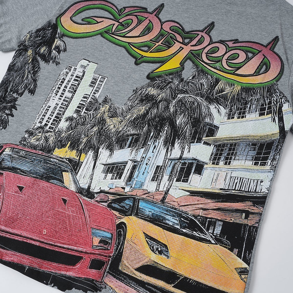 Godspeed Car City G-Back Graphic T-Shirt