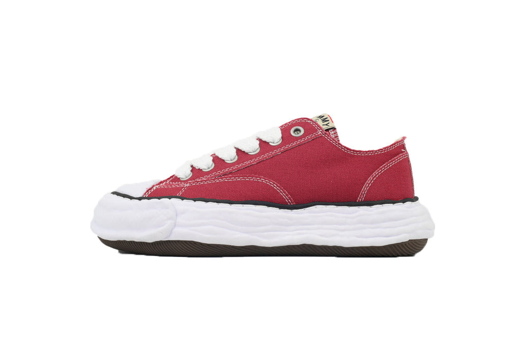 Maison Mihara Yasuhiro Peterson OG Sole Canvas Low Red NO.804 A11FW702