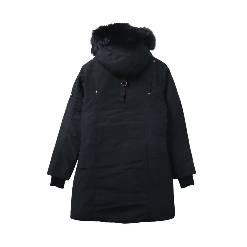 Moose Knuckles Original Shearling Stirling Parka 01 Down Jacket Black