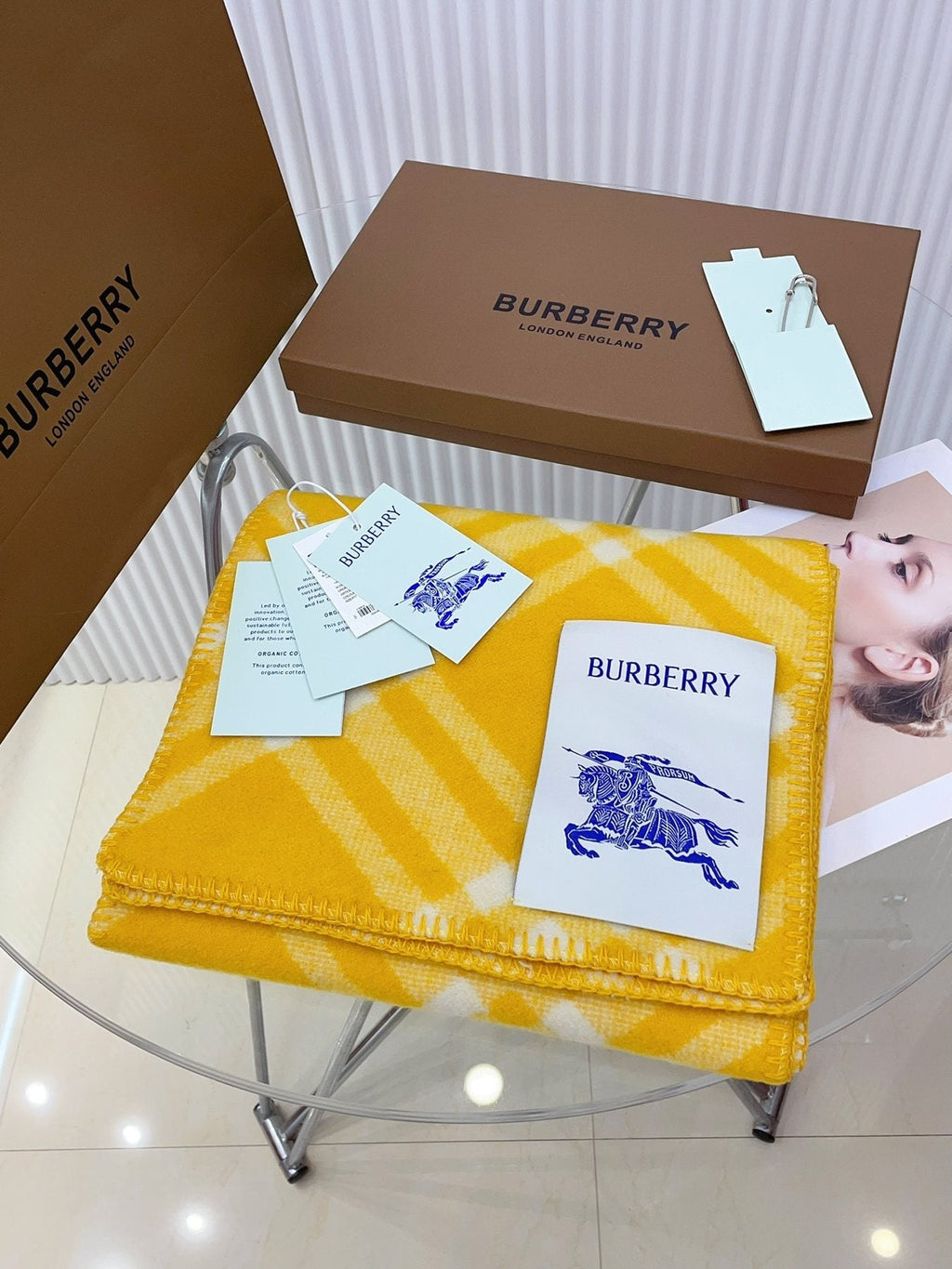 Burberry Plaid Scarf