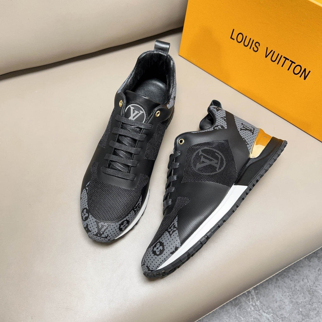 Louis Vuitton Patterned Panel Sneakers