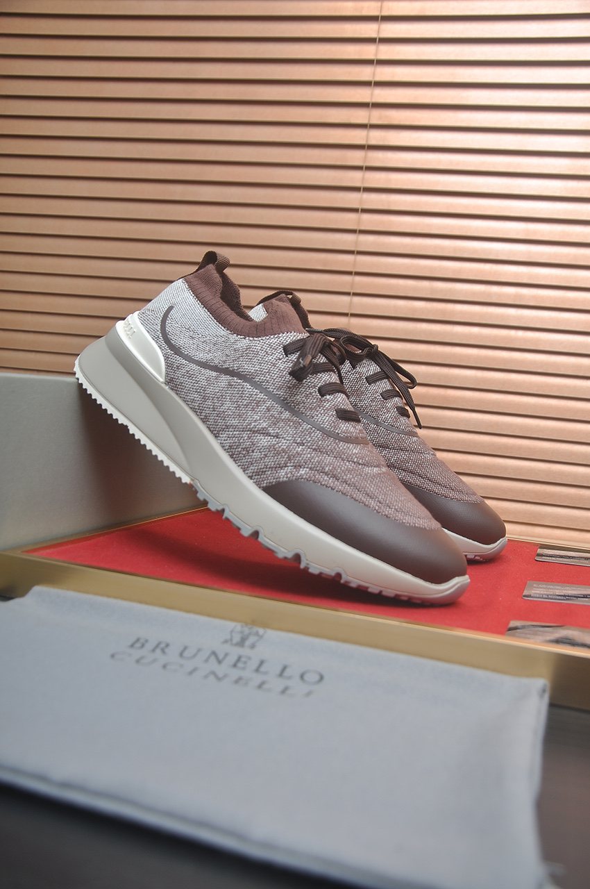Brunello Cucinelli Low-Top Suede Sneakers